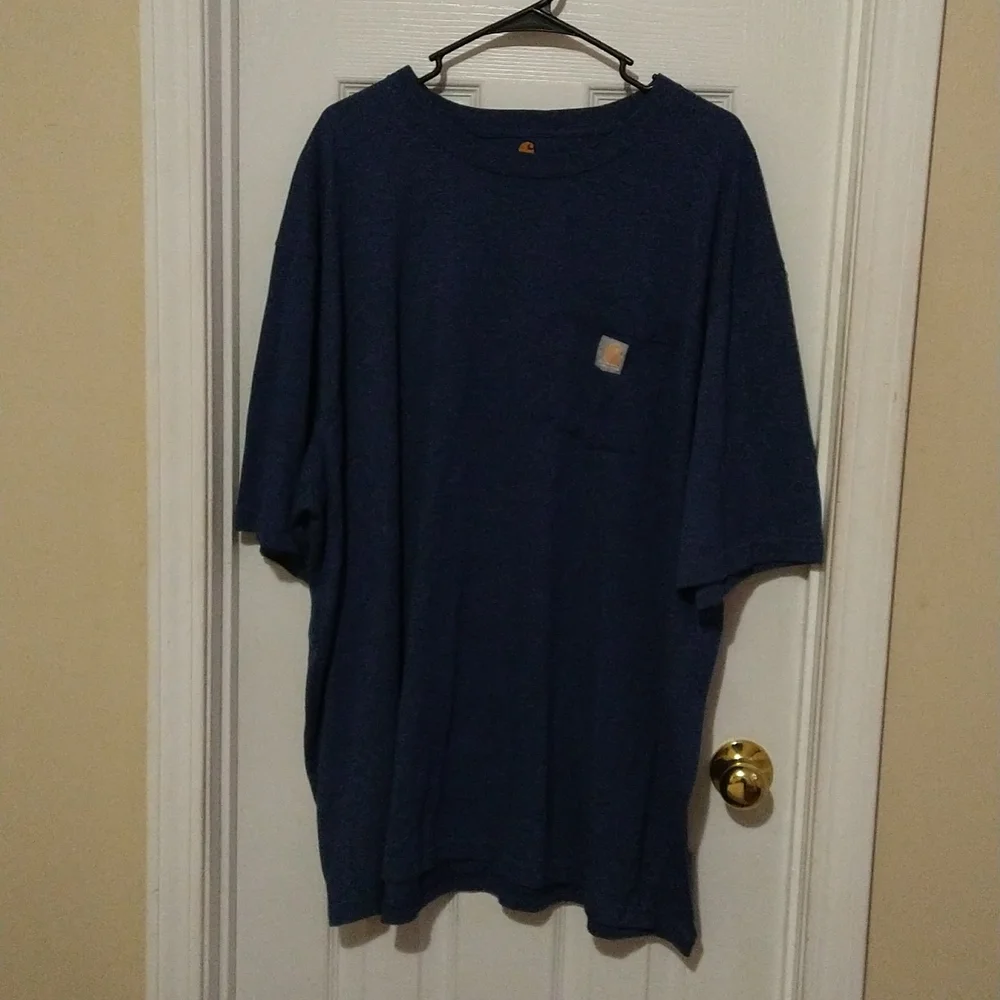 Men's Big and Tall Carhartt T-shirt - Picture 1 of 3